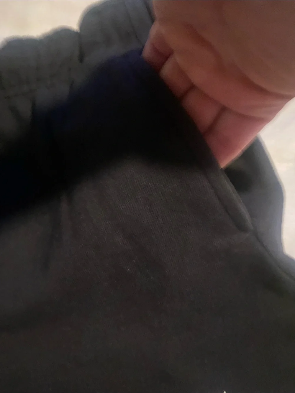 Men’s Black Athletic Shorts with White Nike Logo (630)